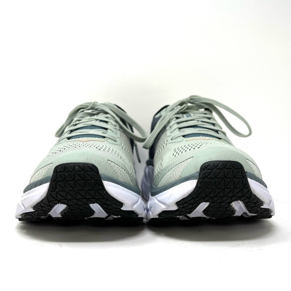 Hoka One One Clifton 6 Land Sea Foam Lace Up Walking Running Sneakers Size 10.5 - Picture 3 of 11